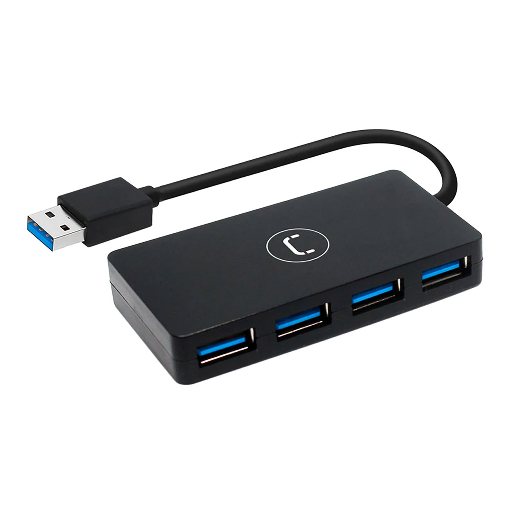 Hub Unno 4 Puertos Usb 5mbps Usb 3.0 Compatible