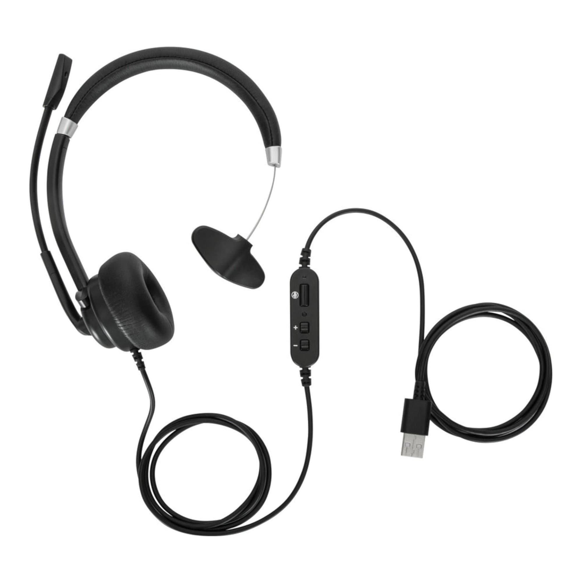 Auriculares Cableados Monoaural Usb A Targus Aeh101tt