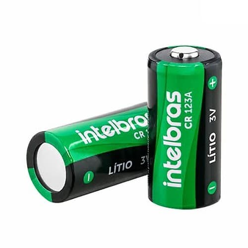 Pila Cr 123a Bateria De Litio 3v Cilindrica Intelbras