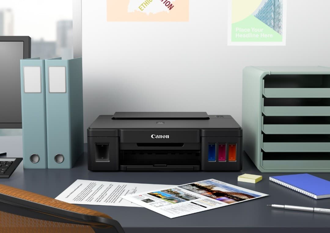 Impresora Inkjet Canon G1110 Con Sistema Continuo De Tinta