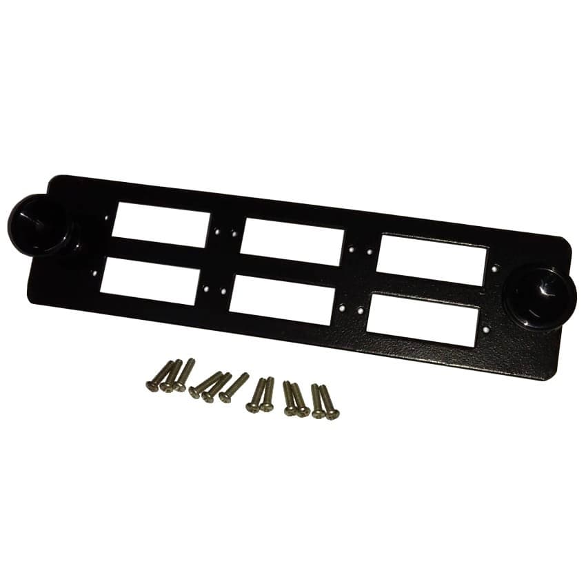 Frente Para Patchera F.O.- 6 Sc Duplex O 6 Lc Cuadruple