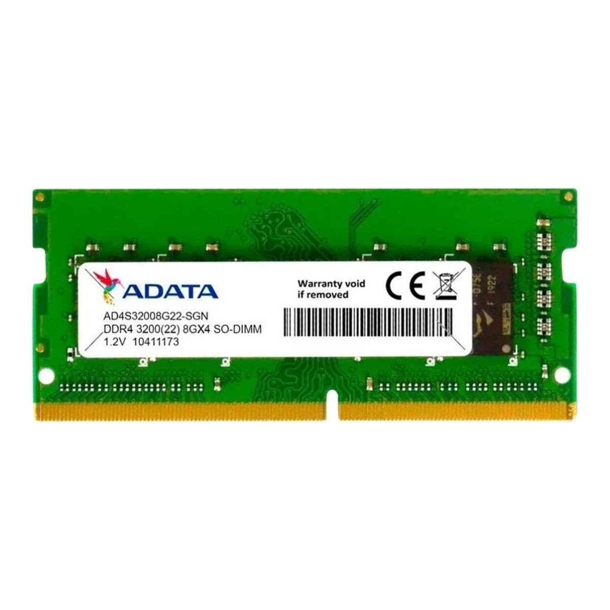 Memoria Ram Sodimm Ddr4 8gb 3200mhz Adata Premier Cl22