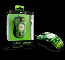 Mouse Canyon Cnl-Mso07x Usb 1000 Dpi Óptico