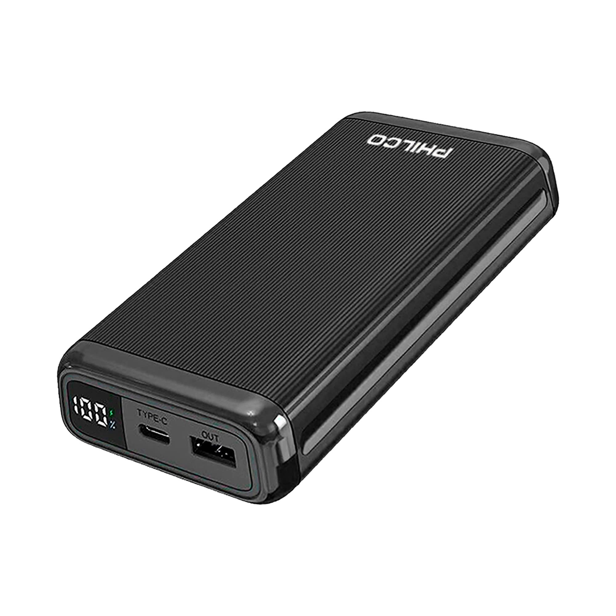 Powerbank Philco 20000mah 1 Usb C / 1 Usb A