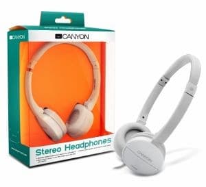 Auriculares Canyon Cnr-Hp04nw Circumaurales Cable 3.5mm 1.8m