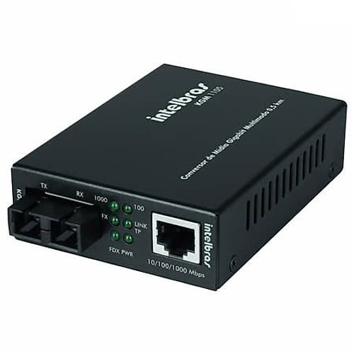 Fibra Conversor Media Giga Multimodo 550m Kgm 1105 Intelbras