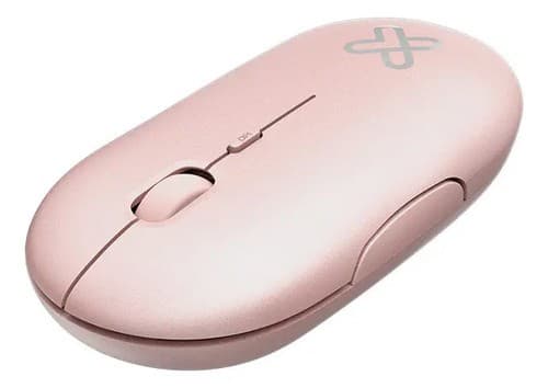 Mouse Inalambrico Delgado 4 Botones Klip Xtreme 2.4ghz Rosa Rosa