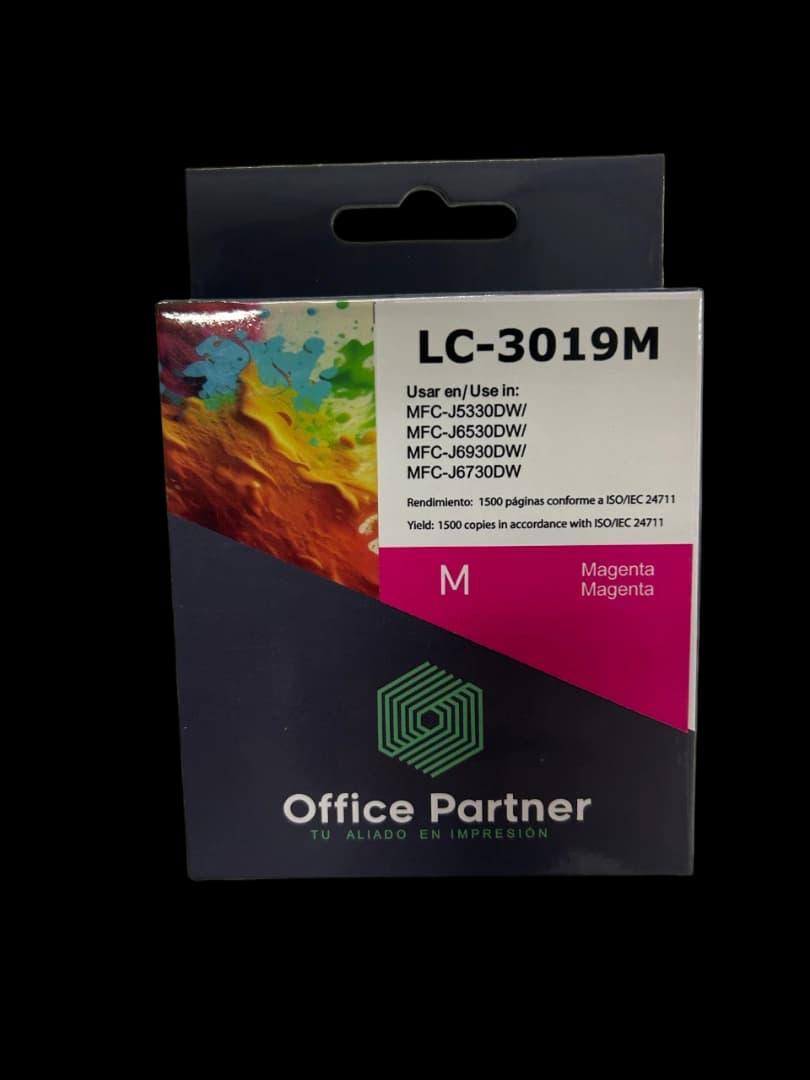 Tinta Office Partner Lc-3019xxlm Magenta 1500 Copias