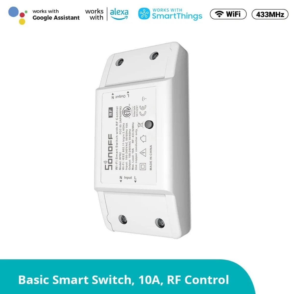 Switch Sonoff Rfr2 Wi-Fi Control Rf