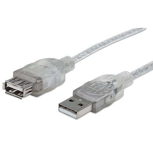 Cable Datos Usb 2.0 Extension 3m Manhattan
