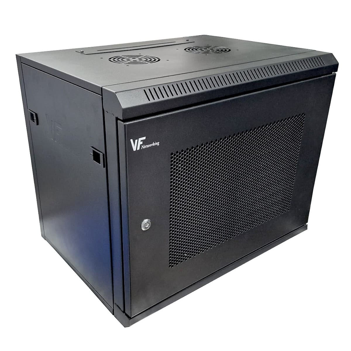 Rack 12u Negro Fijo 600x450 Plegable - No Inc Pdu