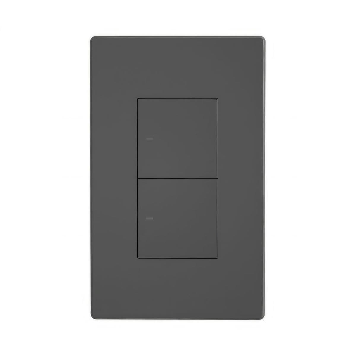 Interruptor De Pared Sonoff M5-120 2 Bot. Grafito