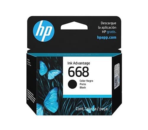 Hp 7fp37vl (668) Negro 2975 160 Copias