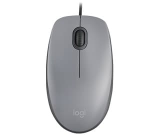 Logitech 910-005494/6757 Mouse M110 Silver Silencioso Usb