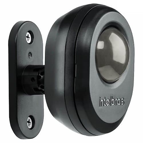 Electricidad Sensor Movimiento Pared Negro Espi 360 A Intelbras