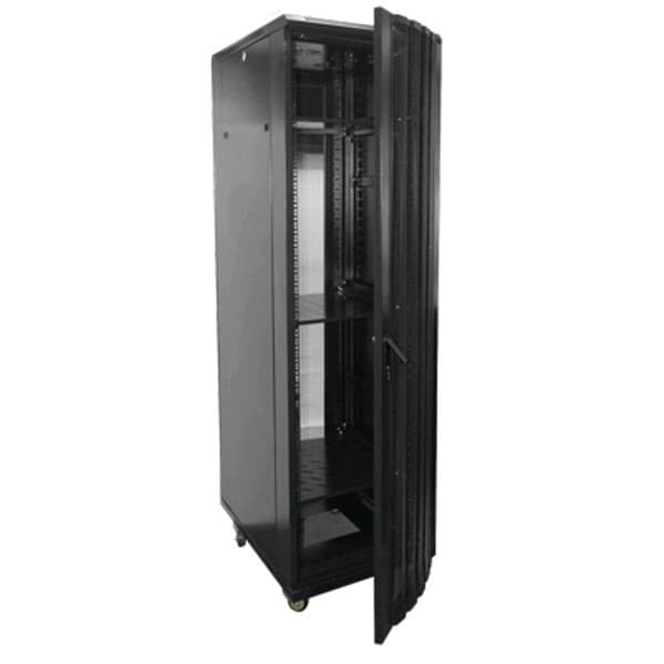 Rack Piso Negro 42u 800x1000x2070 P/Hiperventiladas