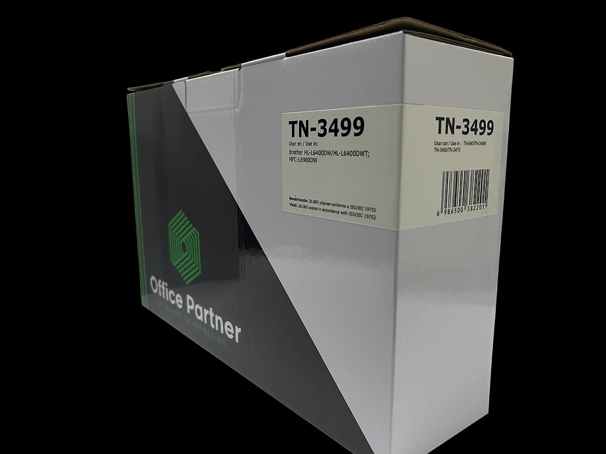 Toner Brother Tn-3499 Negro Office Partner