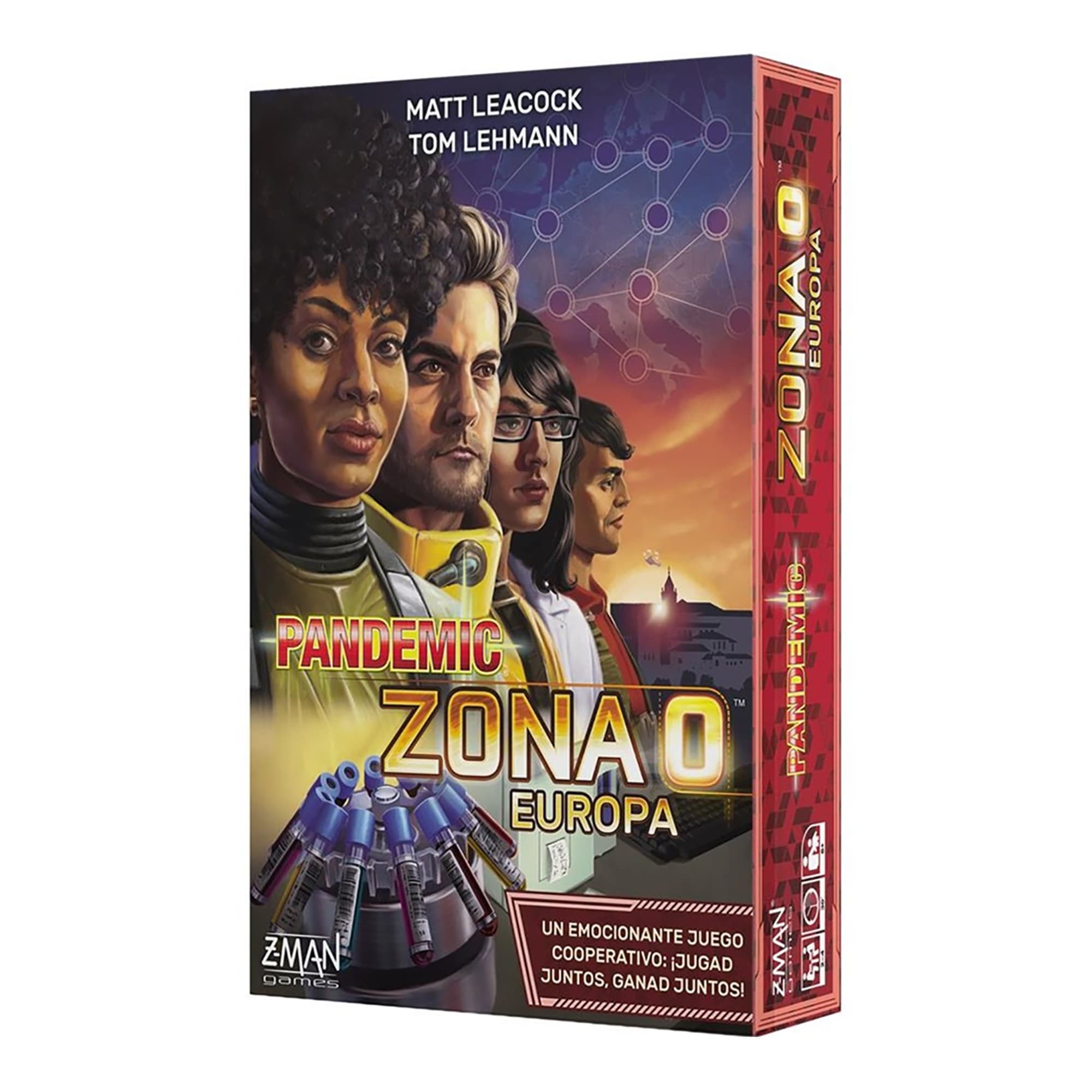 Juego De Mesa Z-Man Games Pandemic Zona 0 Europa +8