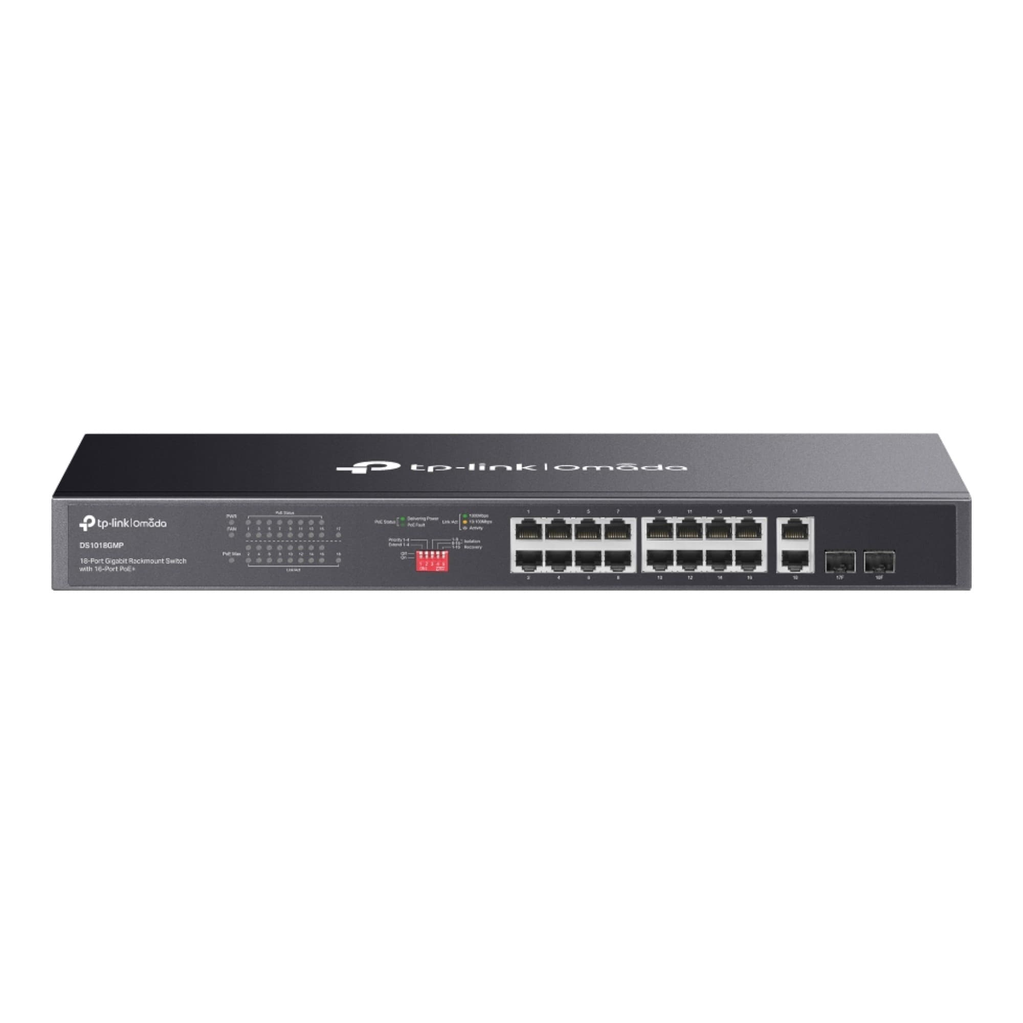 Switch Tp-Link Ds1018gmp 18 Puertos 10/100/1000