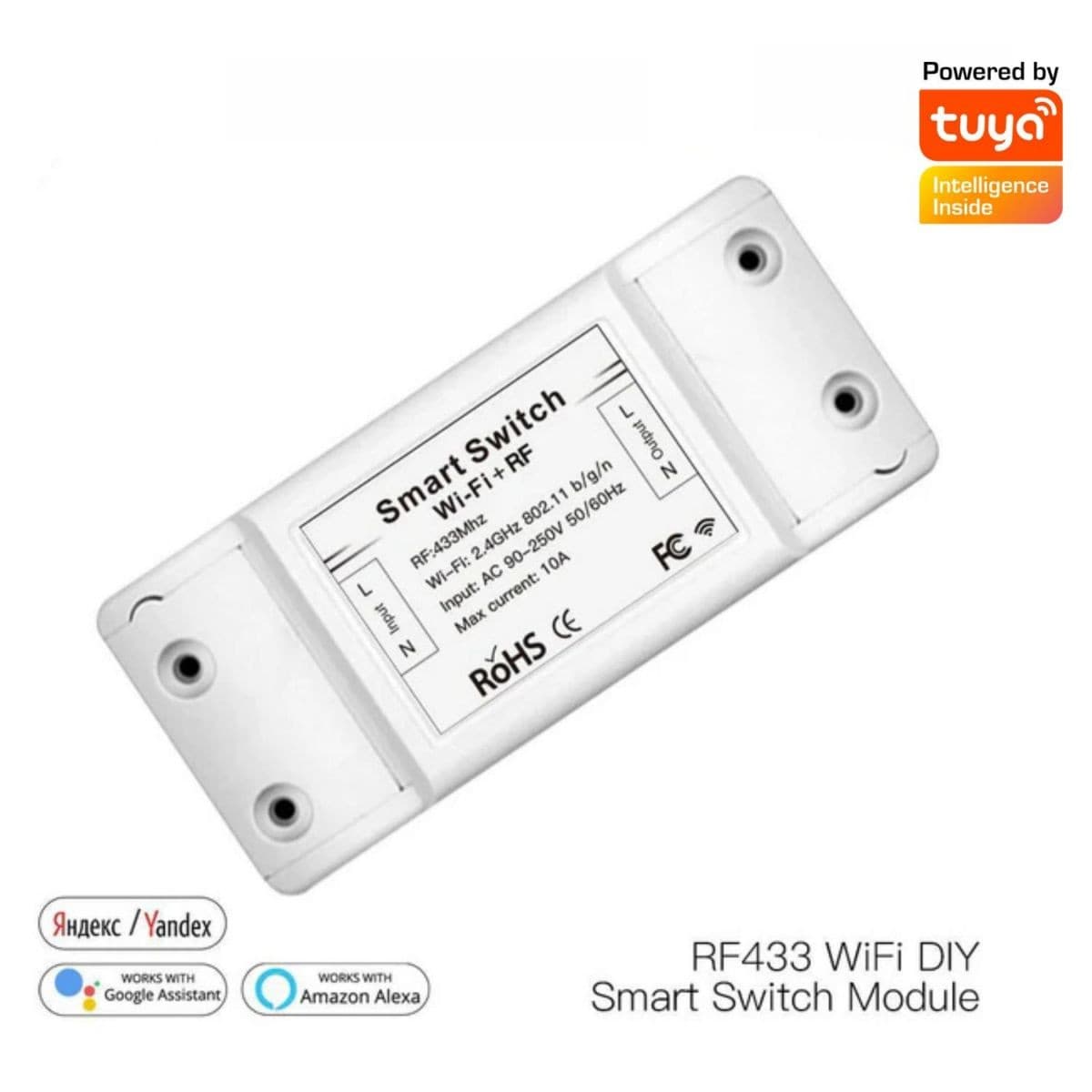 Switch Oculto Diy Wifi 10a 2200w