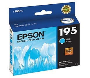 Epson T195220 Cyan Xp-101 Xp-201 Xp-211 3 Ml (D)