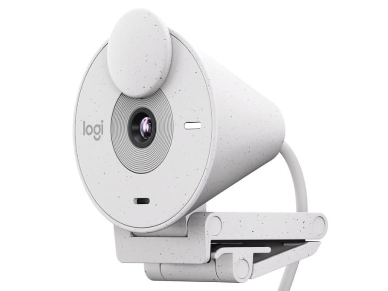 Logitech 960-001440 Webcam Brio 300 Off White Samr Usb-C P/Promo**