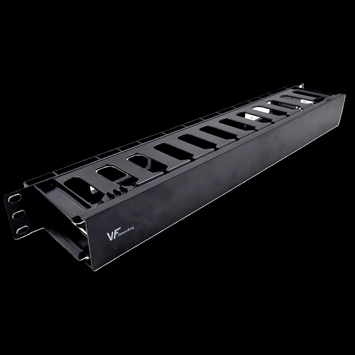 Organizador 1u Plastico C/Tapa Negro