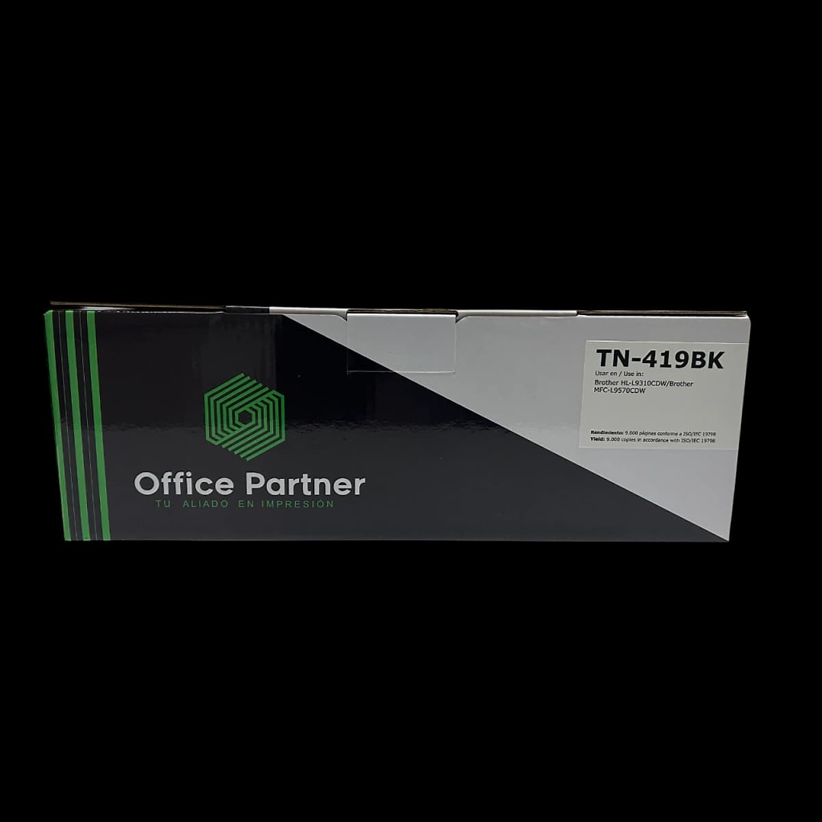 Toner Office Partner Tn-419bk Para Brother Black/ Negro