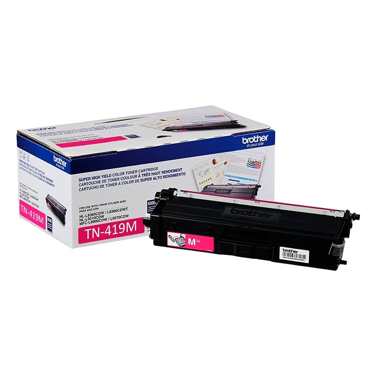 Cartucho Brother Tn419m Magenta Hl-L8360cdw / Mfc-L8900cdw
