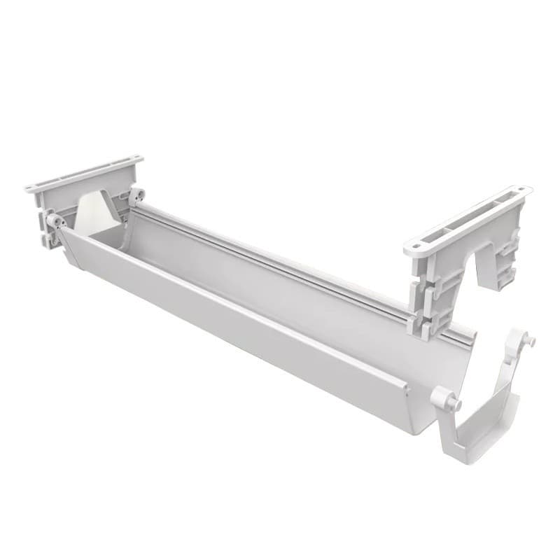 Organizador Blanco (Canal) Plastico Para Cables
