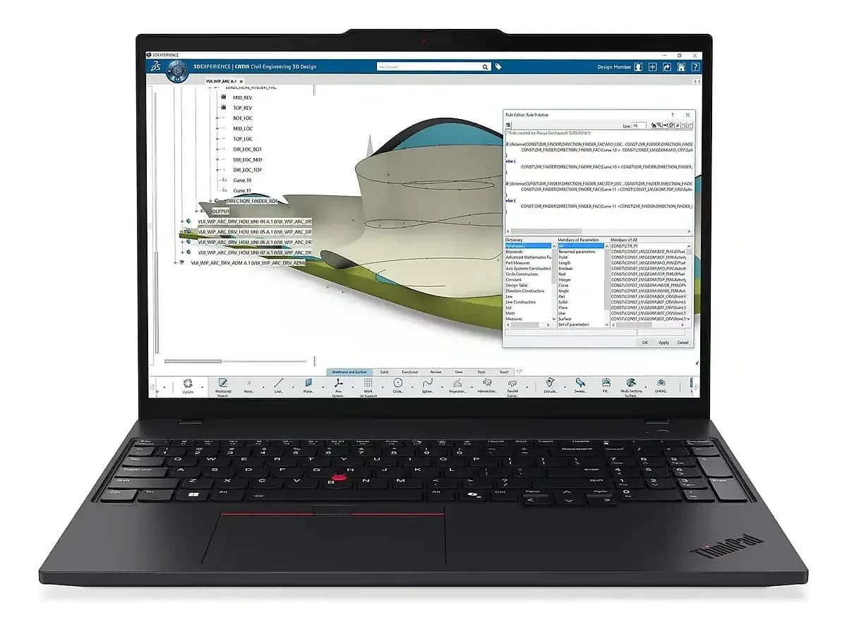 Notebook Lenovo Thinkpad P16s R7 Ai Pro 350 / 32g / 512g / 860m / W11p / 3yos