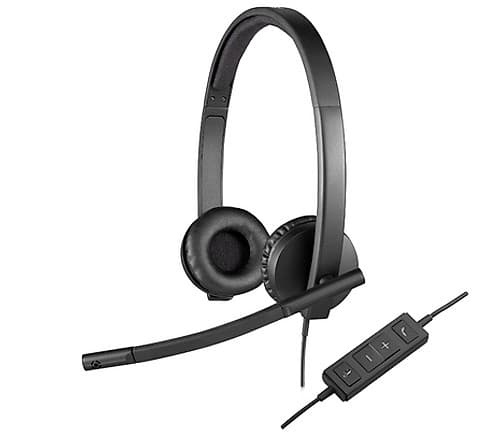 Logitech 981-000574 Vc Headset Stereo H570e Usb*