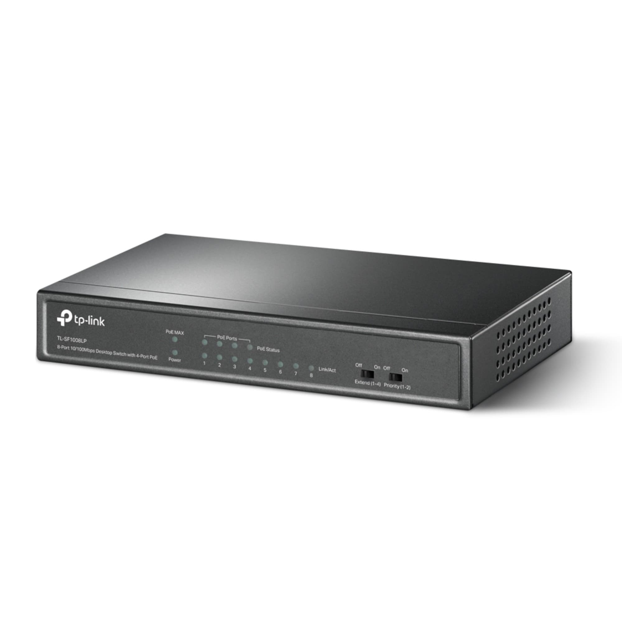Switch Tp-Link Tl-Sf1008lp 8 Puertos 10/100 4 Poe