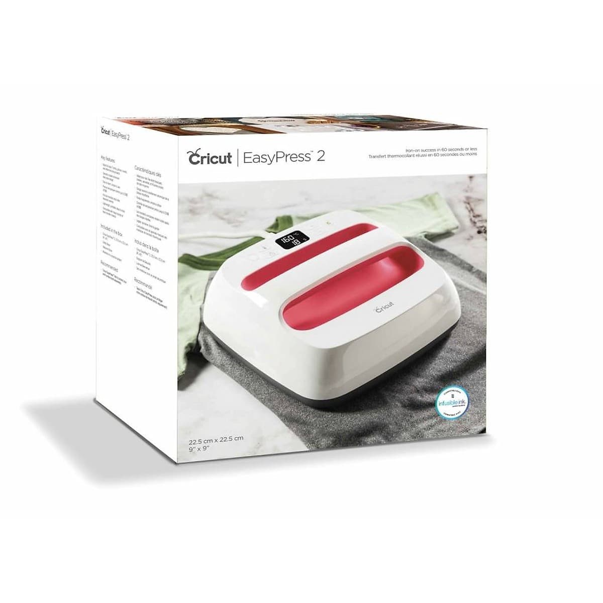 Cricut Easypress 9x9in - Plancha De Calor Para Sublimación Y Transferencia De Vinilos
