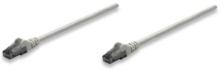 Racks Patchcord Cat6 15m 100% Cobre Gris Intellinet
