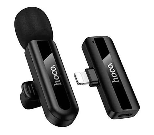Hoco L20 Fair Microfono Inalambrico Lightning (D)