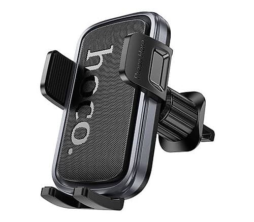 Hoco H78 Soporte Smartphone Para Auto P/Salida De Aire Black Metal