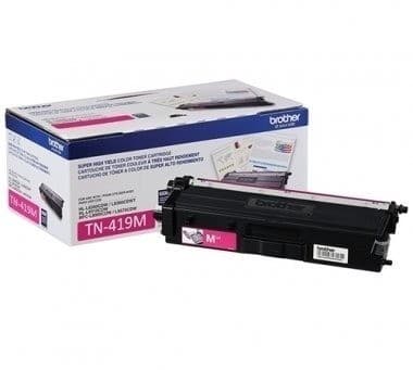 Toner Brother Tn-419m Magenta Alto Rendimiento 9000 Copias