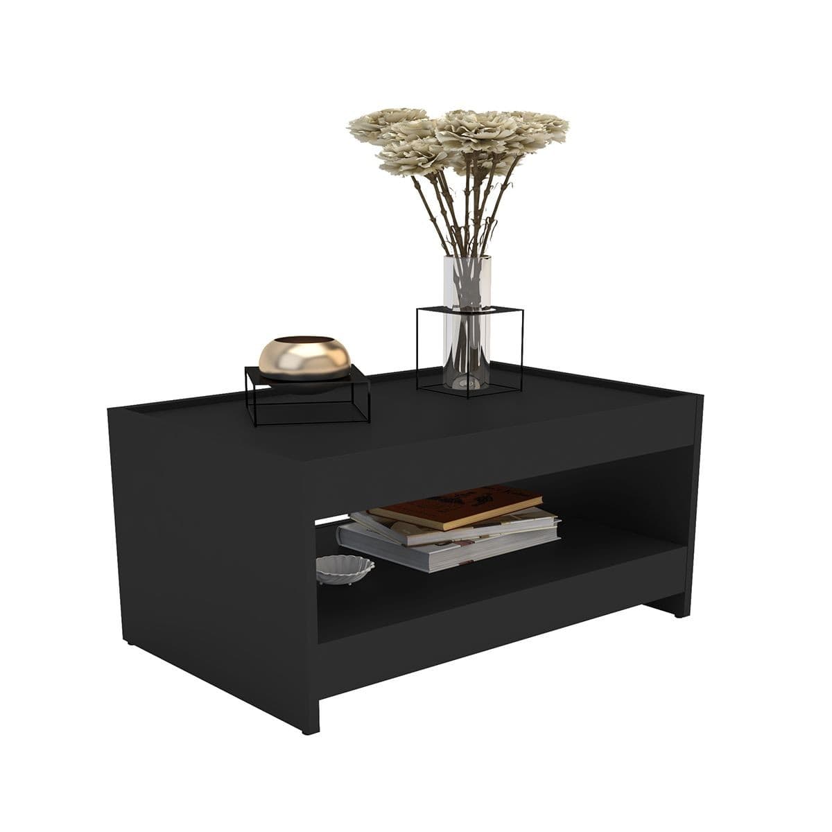 Mesa De Centro Axis Negro