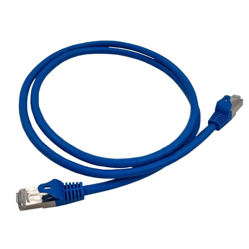 Cable Patchcord Cat6a S/Ftp 1.5 Mts Azul