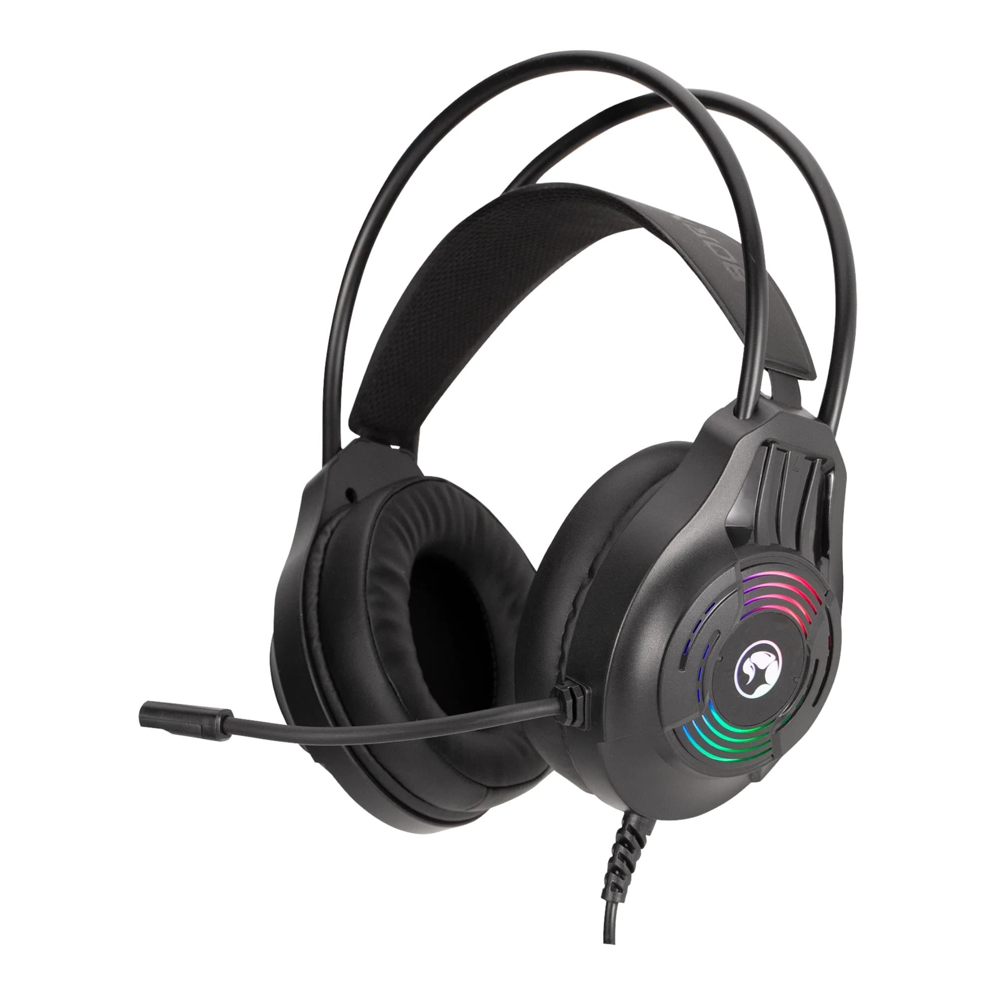 Auriculares Gaming Marvo H8326 Akari 30 Rgb Usb 3.5mm