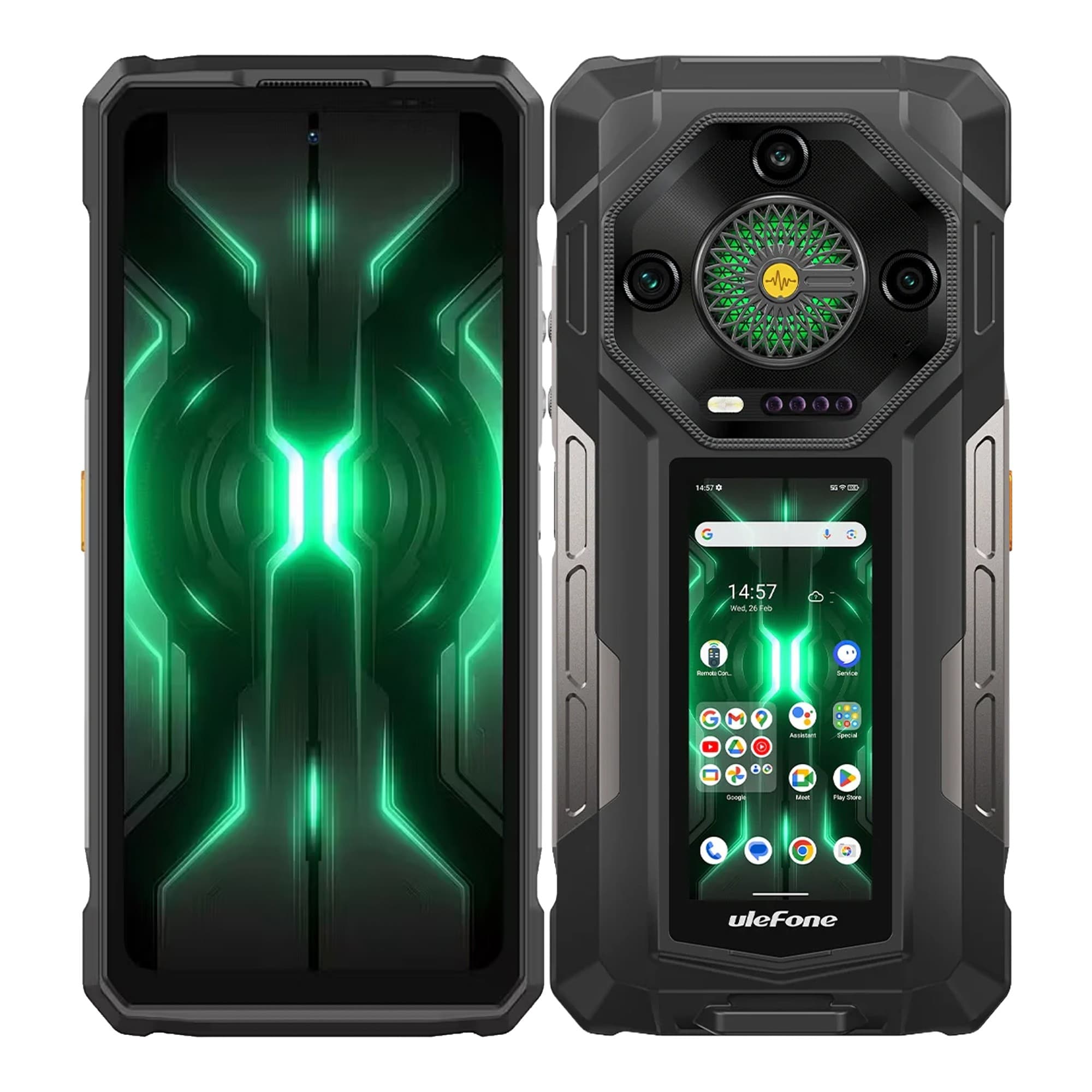 Ulefone Armor 33 Pro 6.95''+3.4'' 5g 16+16gb 512gb Triple Cam 50mp