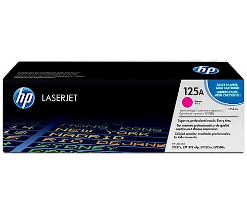 Hp Toner Cb543a Magenta 125a 1400 Copias 1215/1515/1510/1312