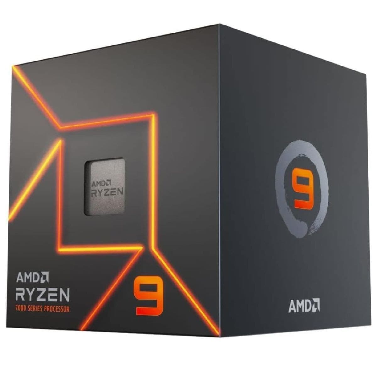 Procesador Cpu Amd Ryzen 9 7900 Am5 Box Sin/Fan