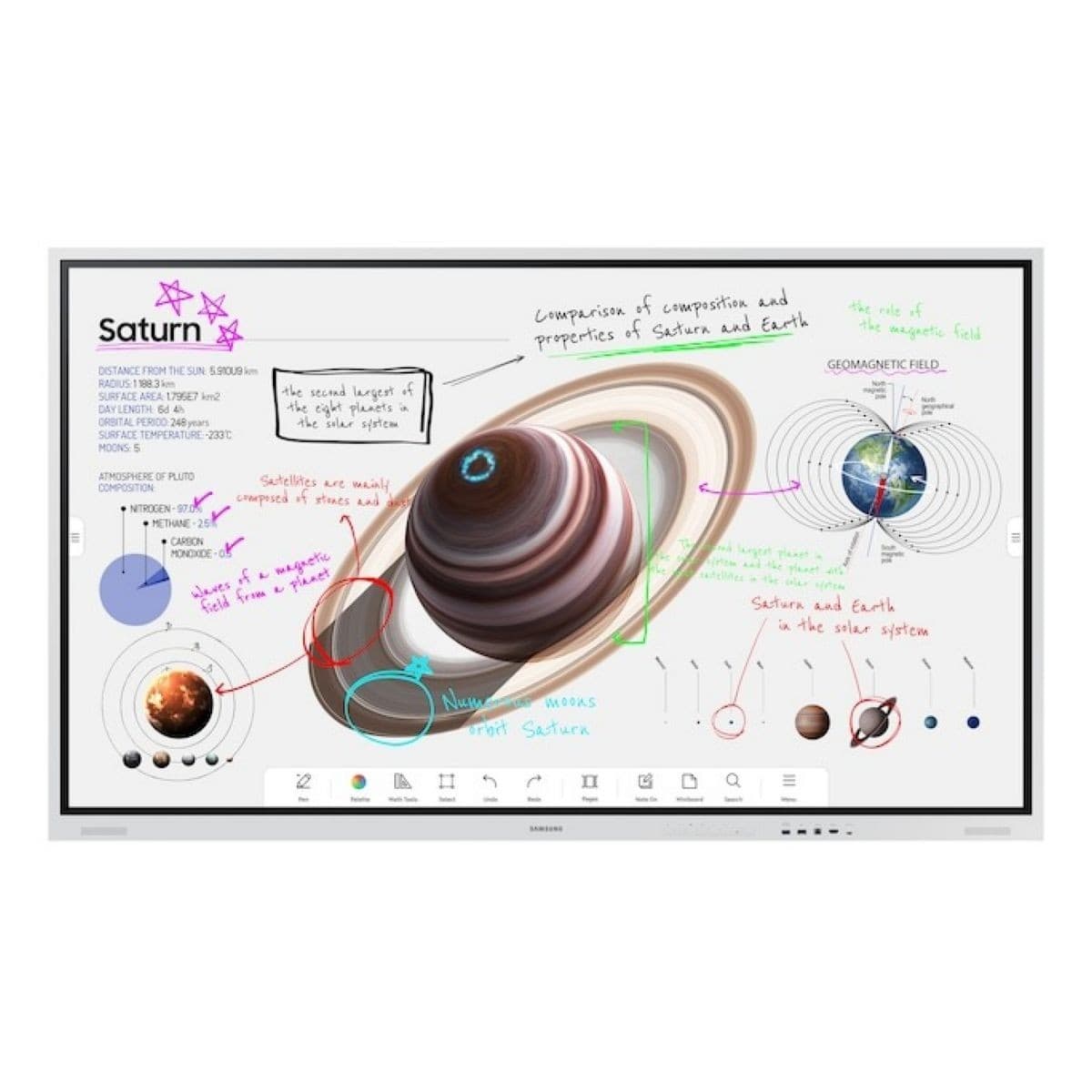 Pantalla Samsung 85" Interactiva Flip Pro Wm85b