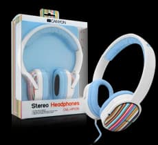 Auriculares Canyon Cnl-Hp03s Stripes Salida Alta Potencia