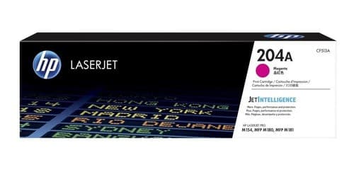Hp Toner Cf513a Magenta 204a M154/178/180/181 900 Copias (B)