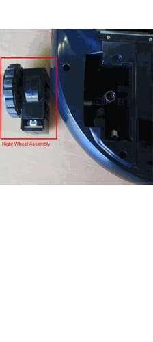 Rueda De Motor Derecho Para Aspiradora Robot Infinuvo Qq2