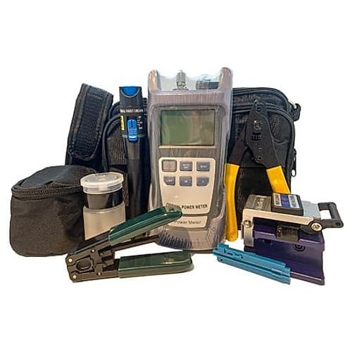 Kit Para Fibra Optica Con Medidor Atenuacion Anbyte