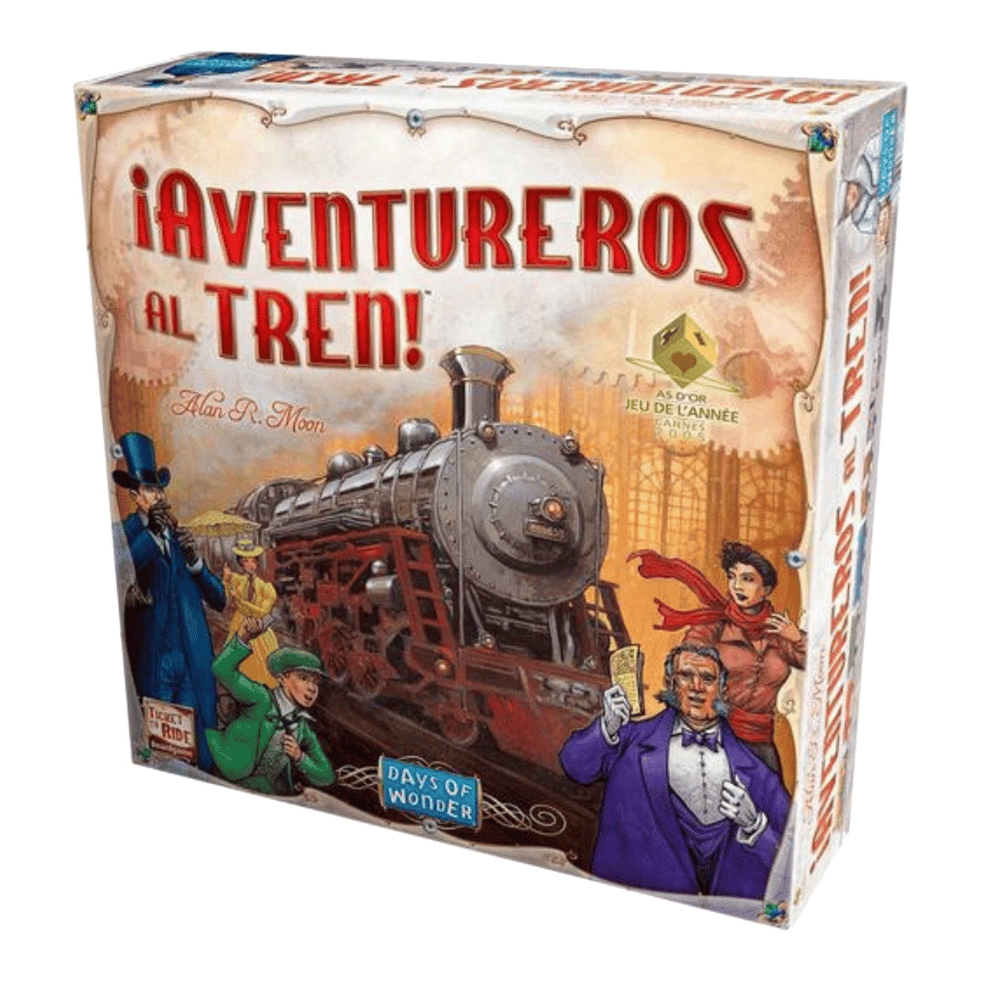 Juego De Mesa Asmodee ¡Aventureros Al Tren! +8